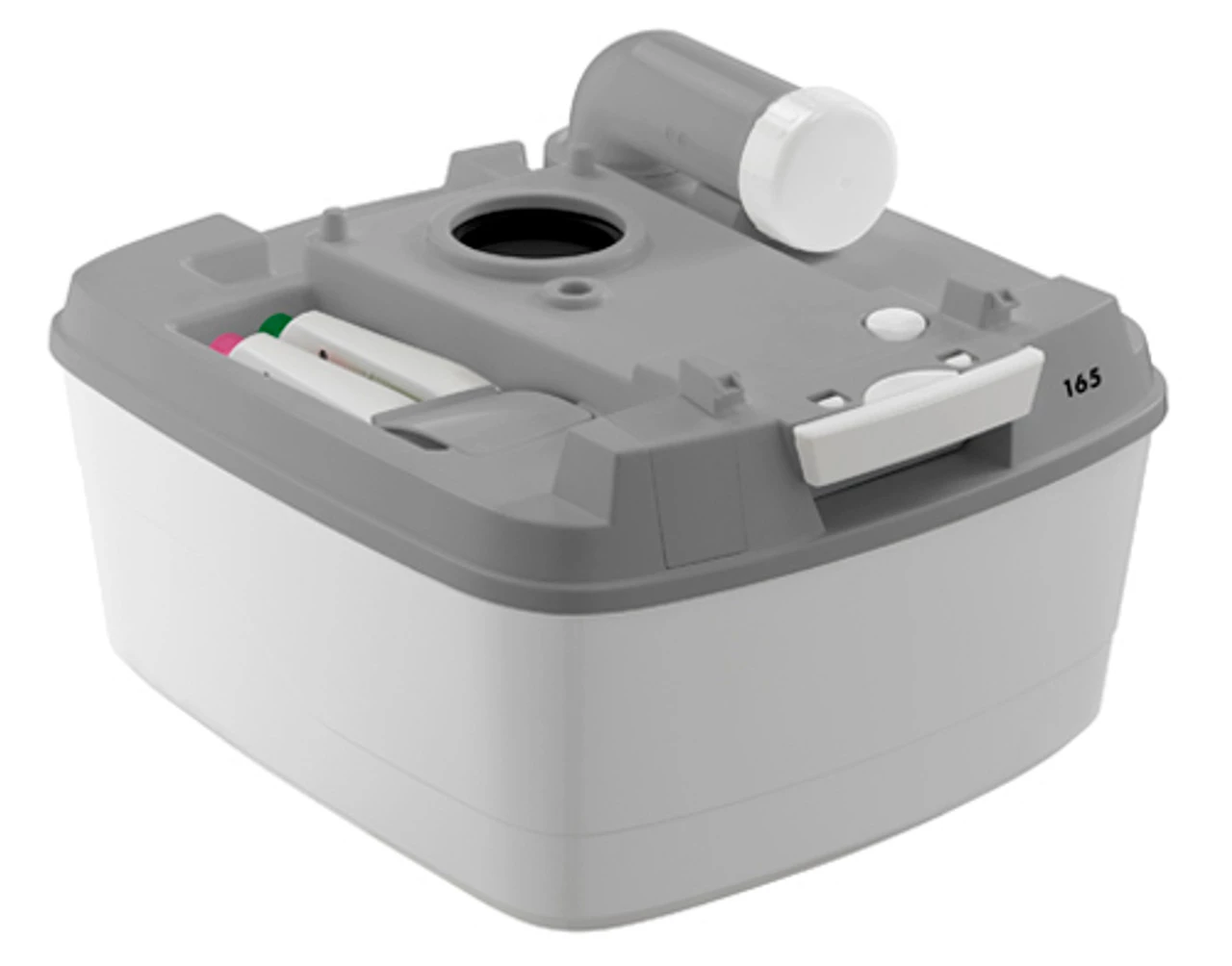 Thetford Porta Potti Qube 165 Portable Camping Toilet 4 Thetford Porta Potti Qube 165 Portable Camping Toilet - Image 2