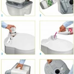 Thetford Porta Potti Excellence 565 Portable Camping Toilet - Manual Flush -Bathroom Equipment Sales Store Porta Potti Excellence 3 05243.1452607965