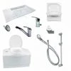 Shower and Bathroom Kit - C403 Toilet, Shower, Sink and Tray Kit for Campervan Conversions -Bathroom Equipment Sales Store shower bathroom c400 48838.1655387757