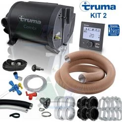 Truma Combi 2E 4E 6E Boiler and Space Heater Complete Kit 2 with Ducting