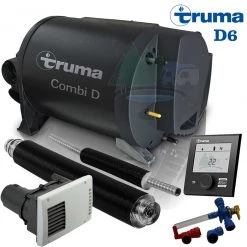 Truma Combi D6E Diesel Caravan Air and Water Heater Complete Kit