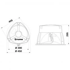 Truma 14 Litre Electric Caravan Motorhome Water Heater -Bathroom Equipment Sales Store truma electric water heater boiler 14 litre 3 65477.1527000109